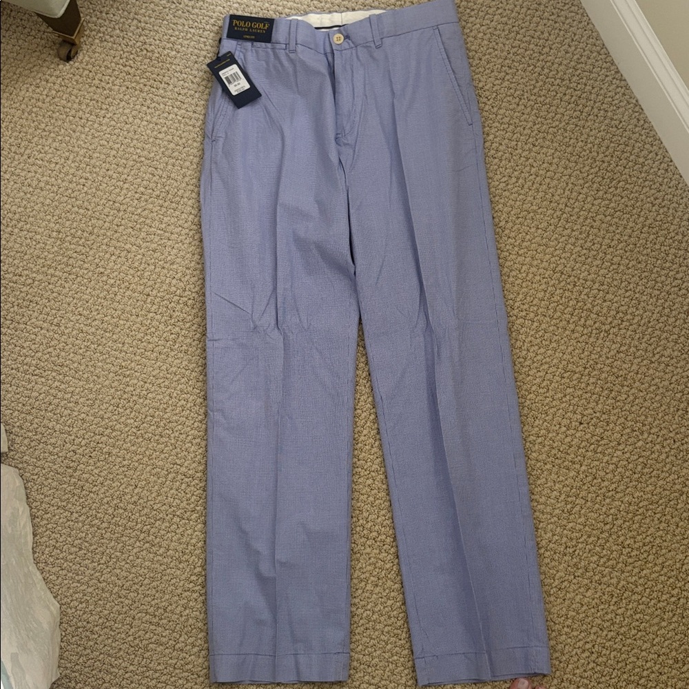 Polo Ralph Lauren Golf Blue checked Pants